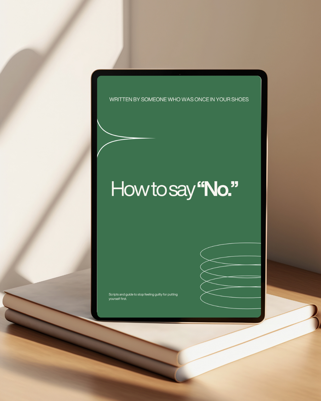 How to say "No."